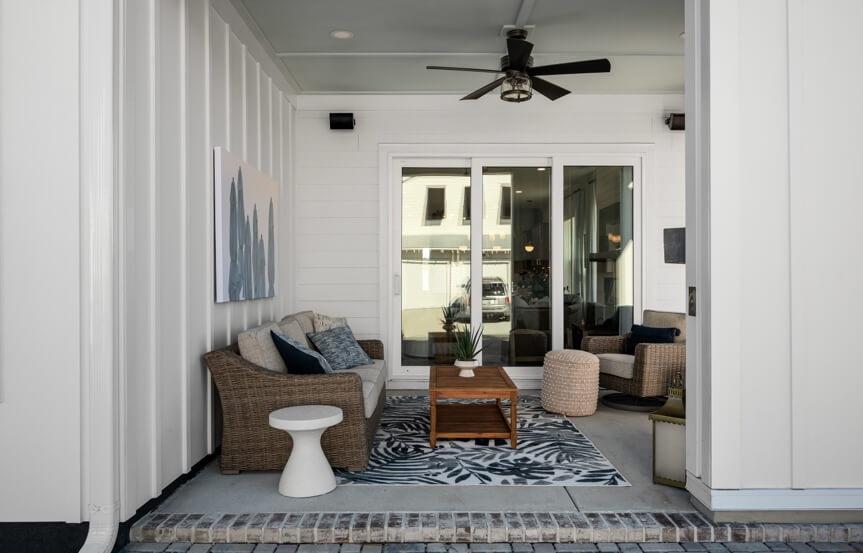 DRB Homes Beaufain Back Patio