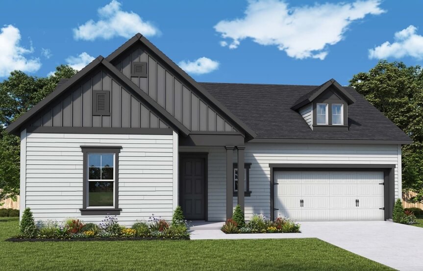 David Weekley Home Plan The Wrendale Elevation D