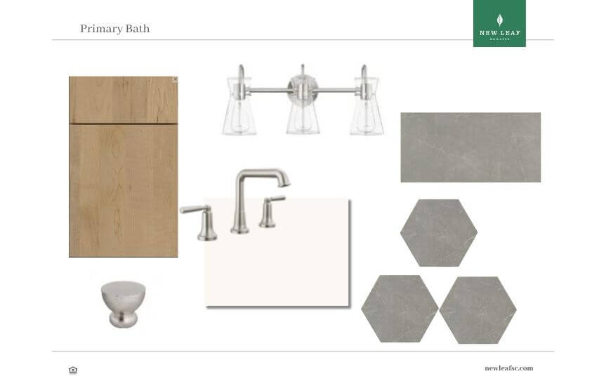 New Leaf Hyde Spec Home Lot 1619 Bathroom Lookbook
