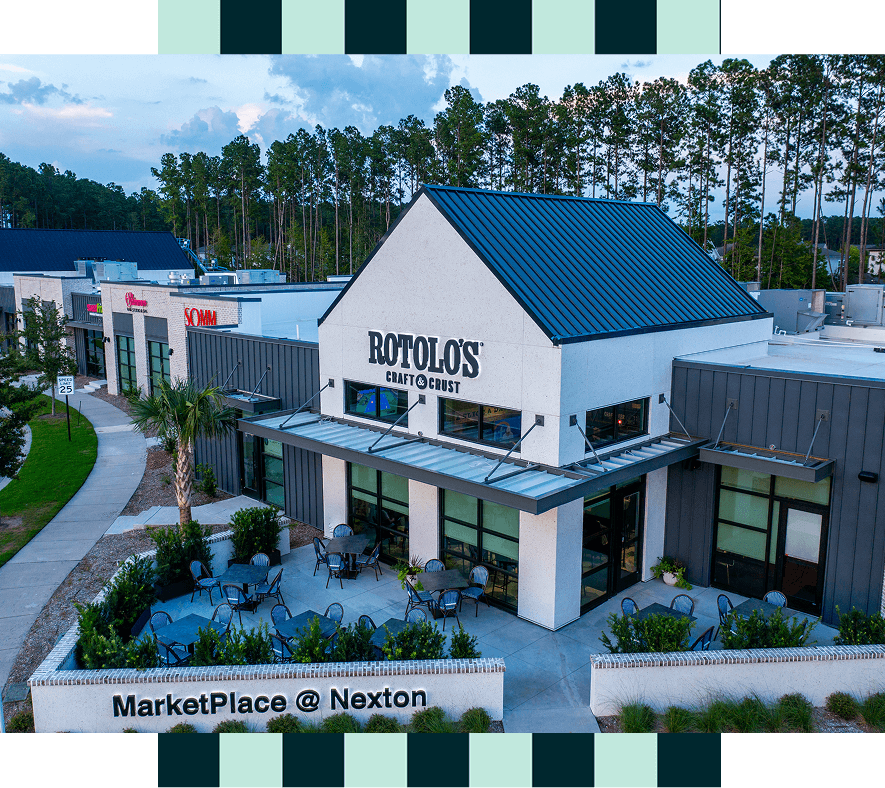 Marketplace at Nexton aerial