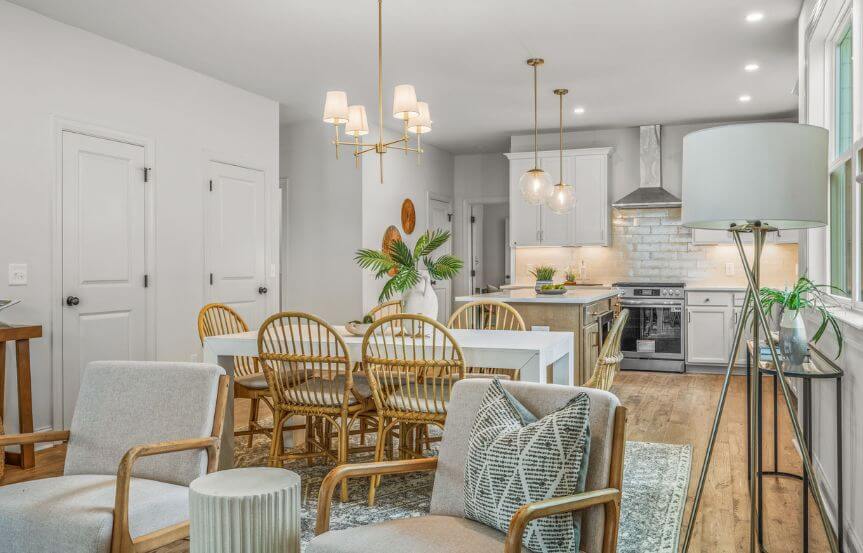 New Leaf Hyde Spec Home Lot 1619 Dining And Kitchen Representation