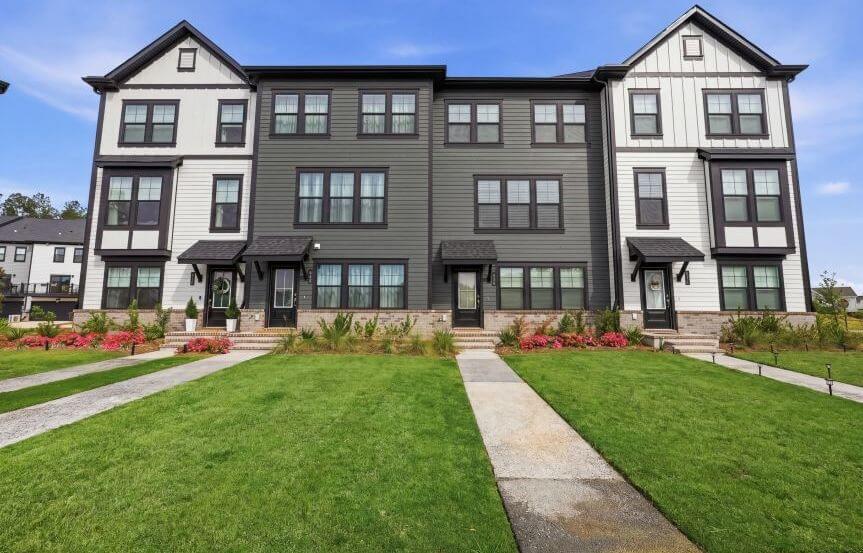 Stanley Martin Jenkins Townhouse Exterior
