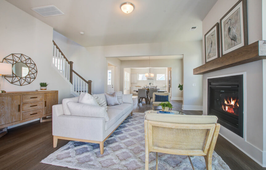 Ashton Woods Azalea Living Room