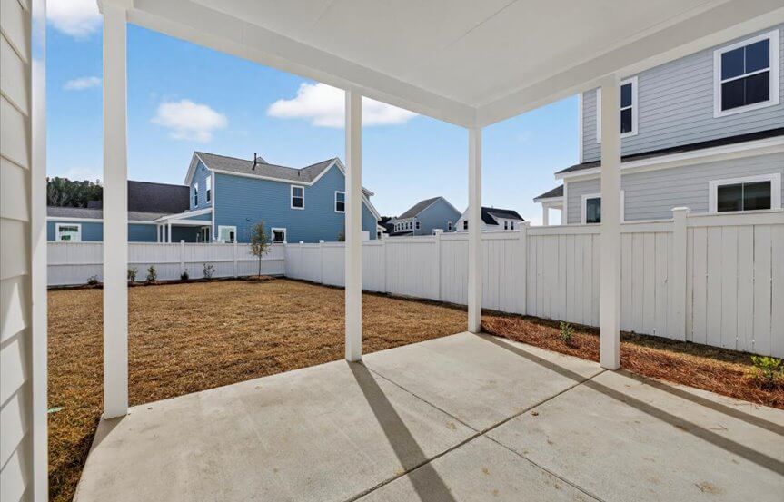 Saussy Burbank Ashley Spec Home Lot 1660 Rear Porch