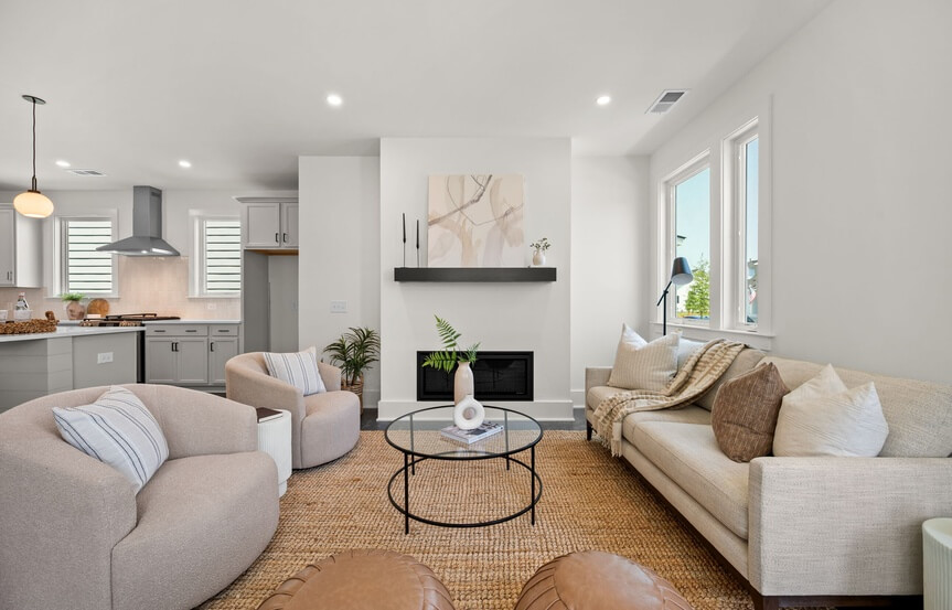 New Leaf Stanley Spec Homes Lot 1482 Living Room