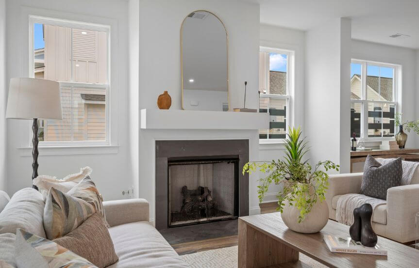 New Leaf Madison Home plan Living Room