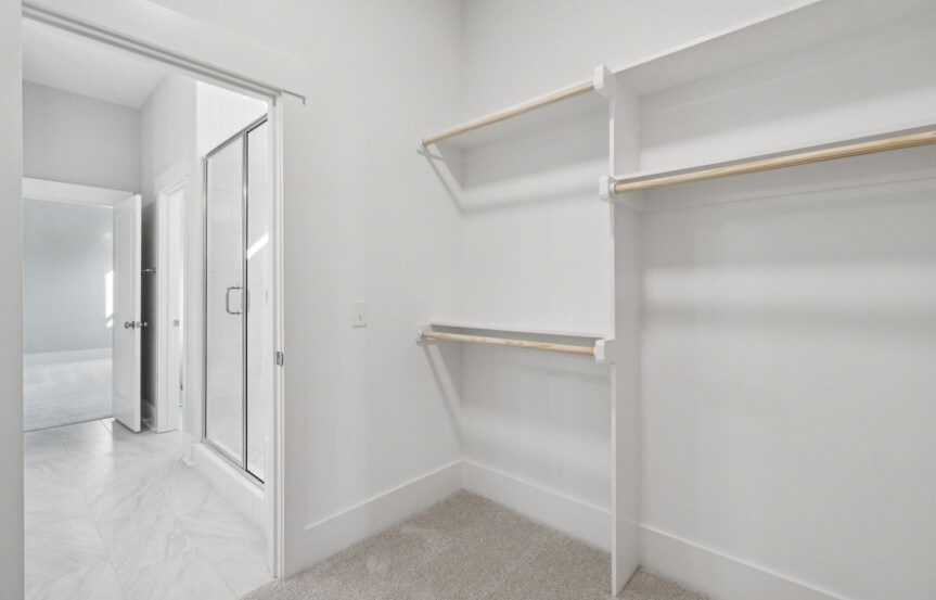 Homes By Dickerson Rutledge Spec Home Lot 1570 Primary Closet