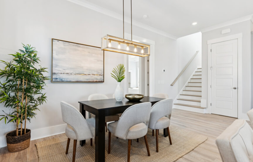 Homes By Dickerson Pine Mill Spec Lot 1532 Dining Room