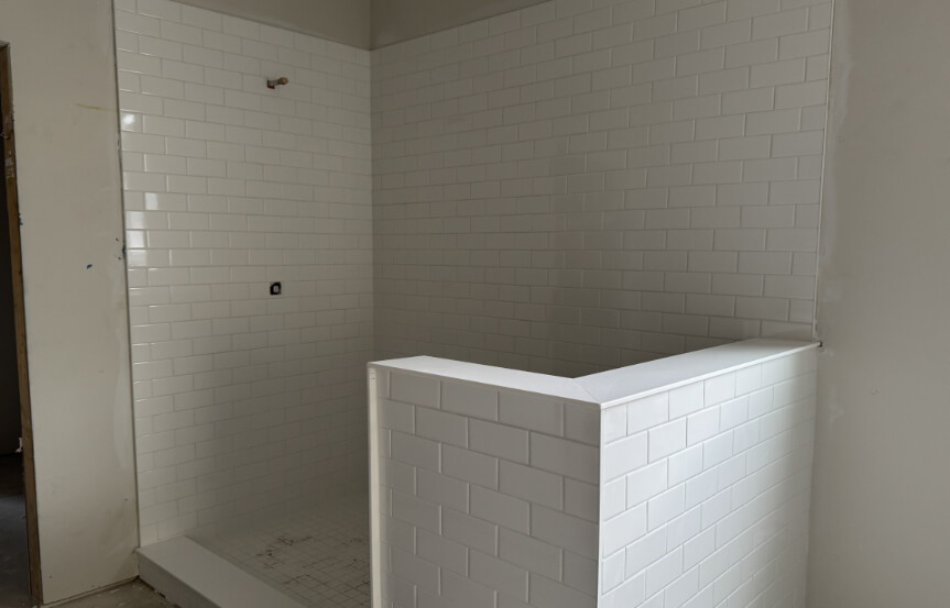Ashton Woods Newington Spec Home Lot 1678 Primary Shower