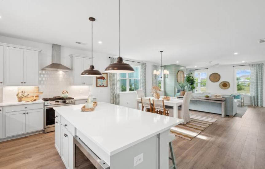 New Leaf Wake Kitchen, Dining And Family Room