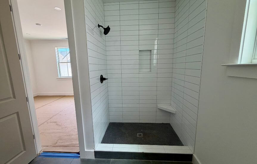 New Leaf Stanley Spec Home Lot 1630 Primary Shower