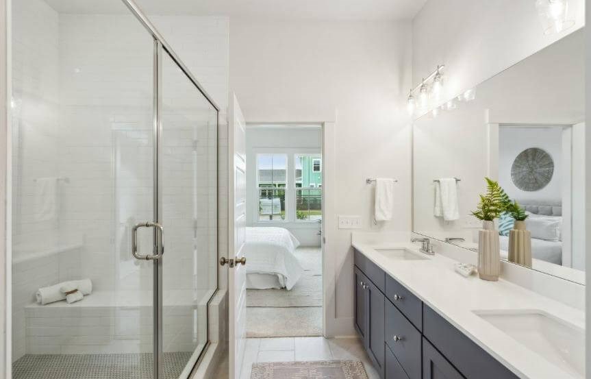 Homes By Dickerson Camellia Spec Lot 1455 Primary Bathroom
