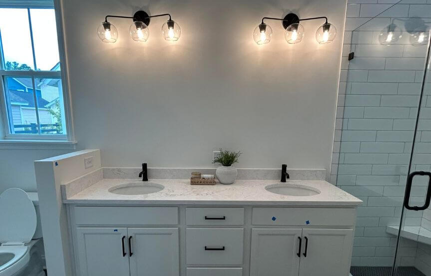 New Leaf Lincoln Spec Lot 1631 Primary Bathroom Representation