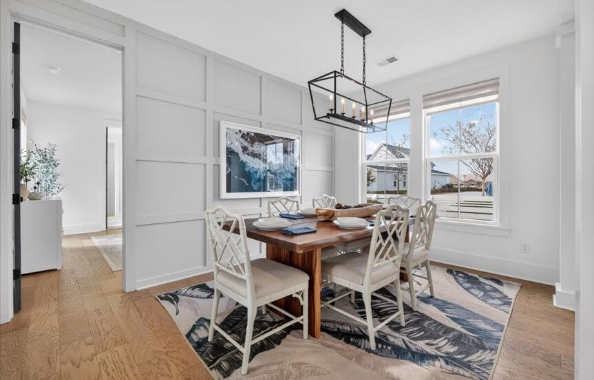 Windward Sales Model Dining Room