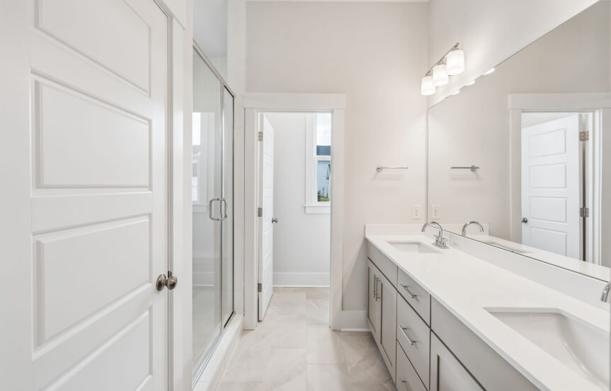Homes By Dickerson Pine Mill Spec Lot 1556 Primary Bathroom