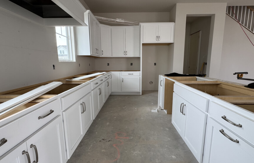 Ashton Woods Shepard Spec Lot 1635 Kitchen And Island