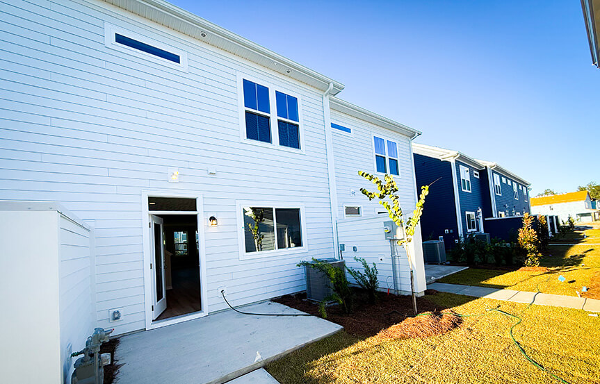 Brookfield Residential Sage TH Spec Lot 202 Rear Exterior