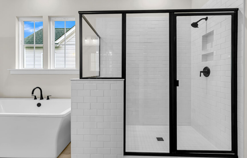 Ashton Woods Newington Spec Lot 1679 Primary Shower