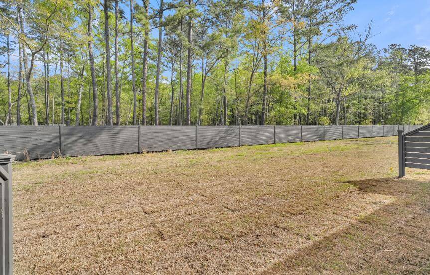 Ashton Woods 55+ Palmetto Spec Lot 104 Backyard