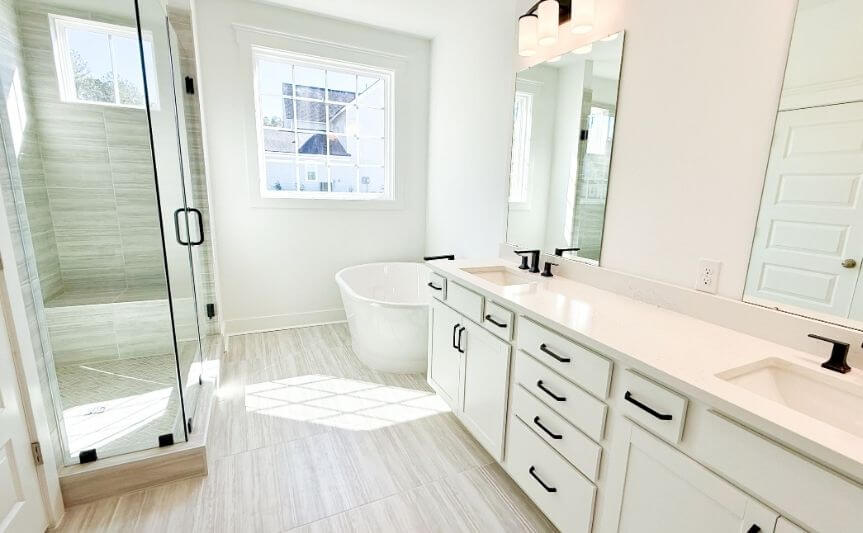 Brookfield Residential Towson Spec Lot 1719 Primary Bathroom