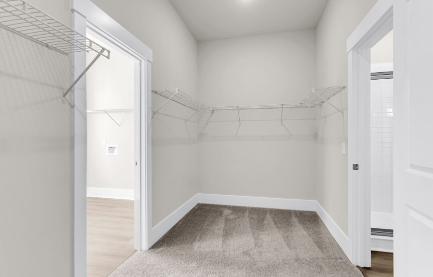 Ashton Woods Newington Spec Lot 1678 Primary Bedroom Walk In Closet To Laundry