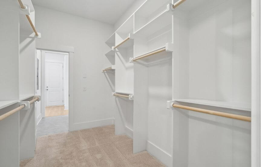 Homes By Dickerson Hutchinson Spec Home Lot 1483 Primary Closet