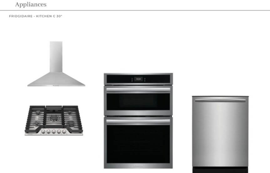 New Leaf Stanley Lot 1482 Appliance Selections