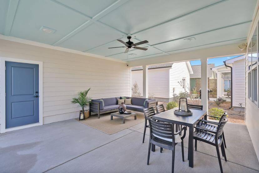 New Leaf Gates Homeplan Patio