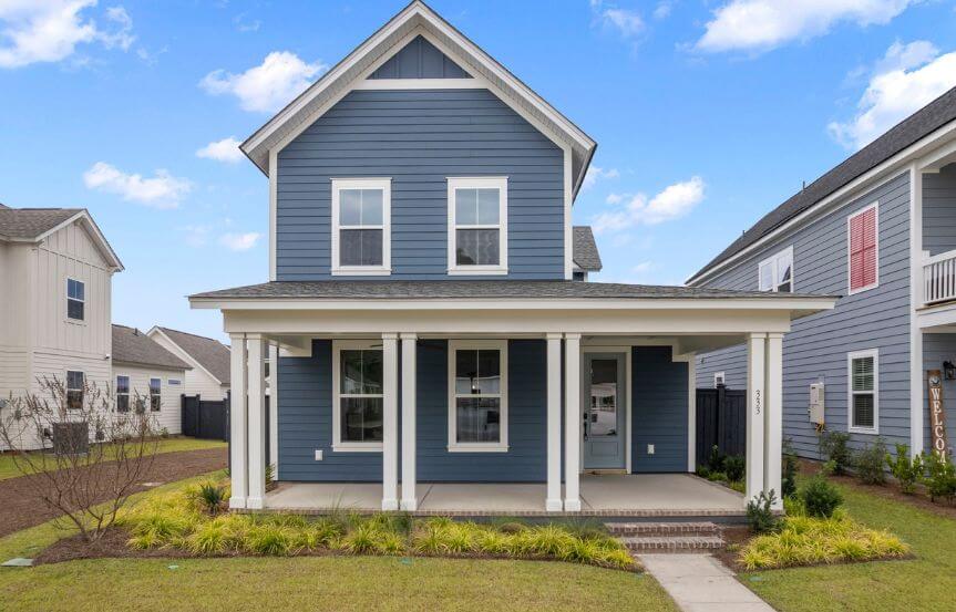 New Leaf Madison Home plan Exterior