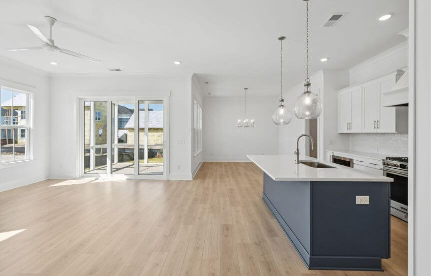 Homes By Dickerson Hutchinson Spec Home Lot 1483 Great Room Dining & Kitchen