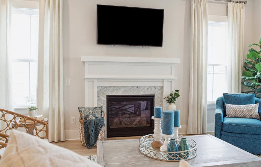 Homes By Dickerson Hutchison Living Room