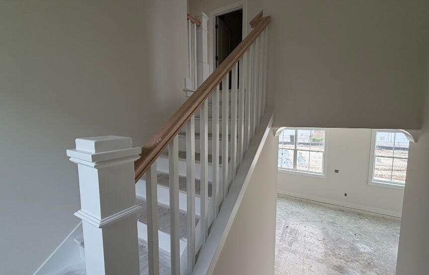 New Leaf Wake Spec Lot 1525 Open Railing Staircase