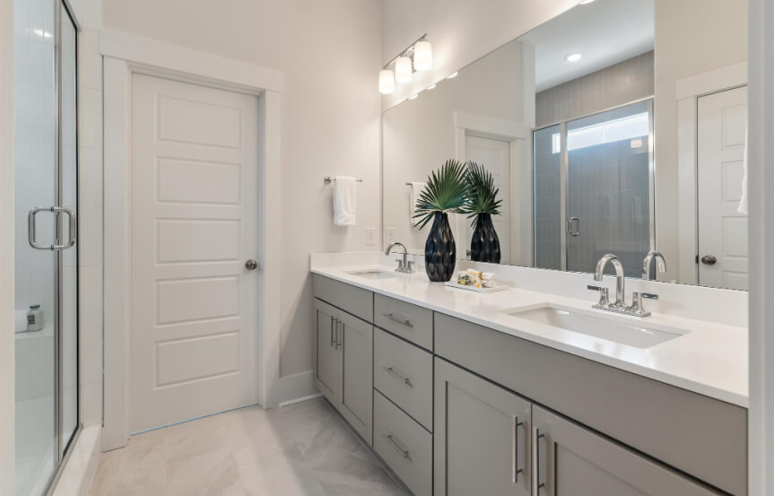 Homes By Dickerson Pine Mill Spec Lot 1556 Primary Bathroom
