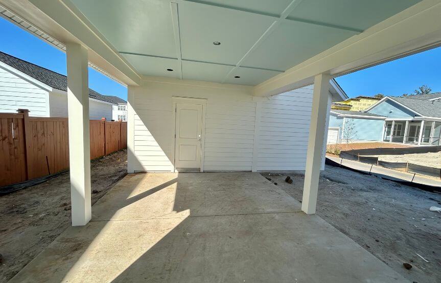 New Leaf Wake Spec Lot 1486 Back Covered Patio And Garage