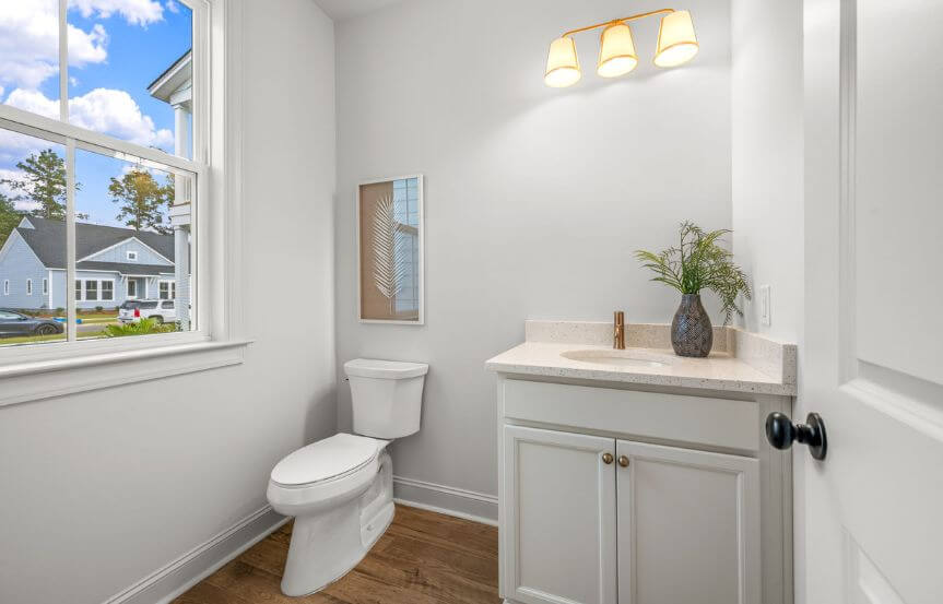 New Leaf Hyde Homeplan Powder Bathroom