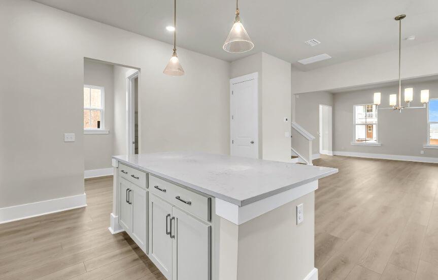 Ashton Woods Givhans Spec Lot 1676 Kitchen Island