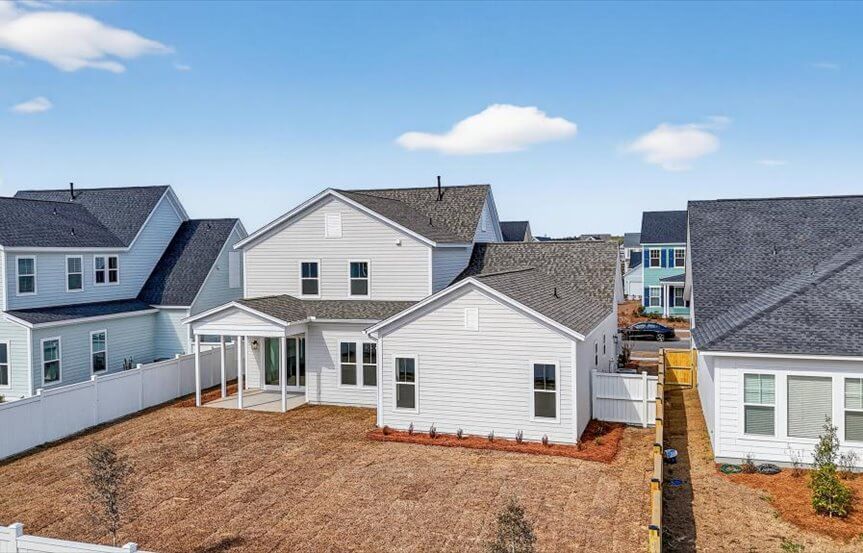 Saussy Burbank Ashley Spec Home Lot 1660 Rear Exterior