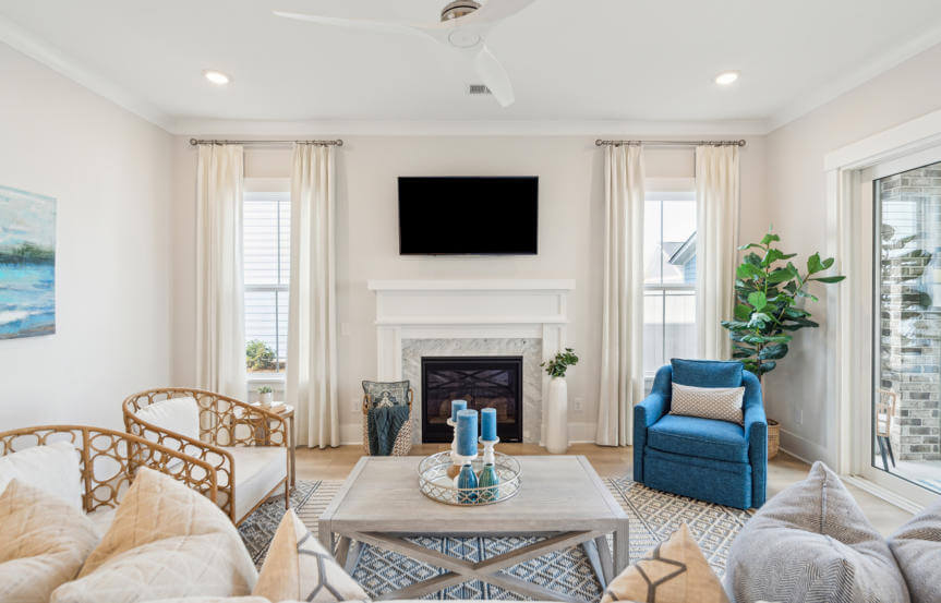 Homes By Dickerson Hutchison Living Room