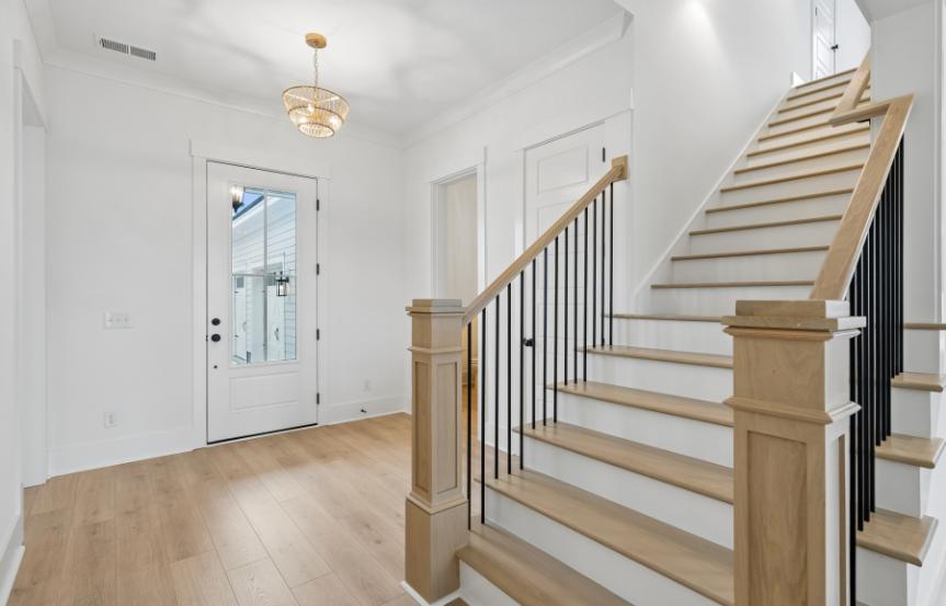 Homes By Dickerson Arrow Wood Plan Stairwell