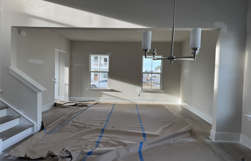 Ashton Woods Givhans Spec Home Lot 1676 Dining To Living Room