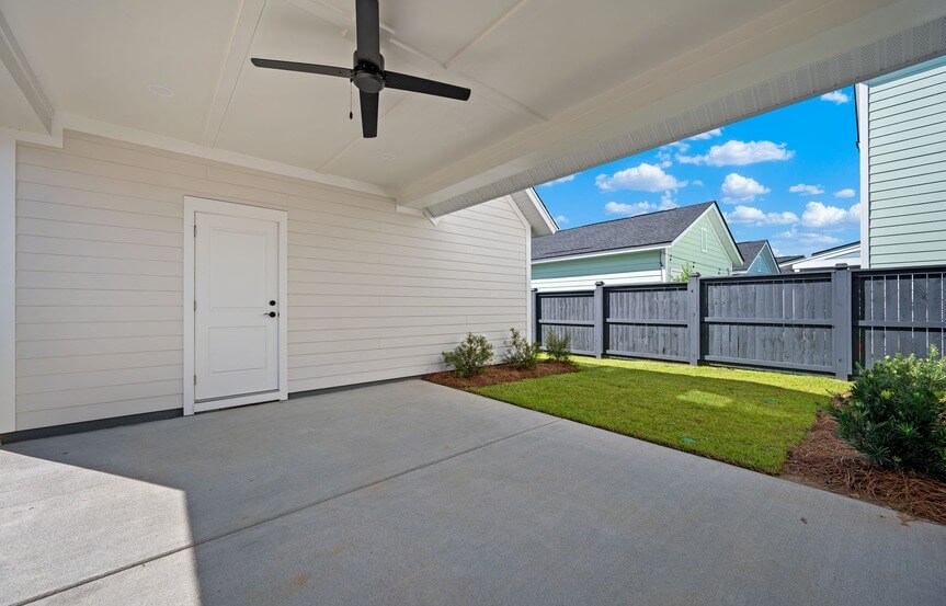 New Leaf Wake Spec Home Lot 1667 Covered Patio
