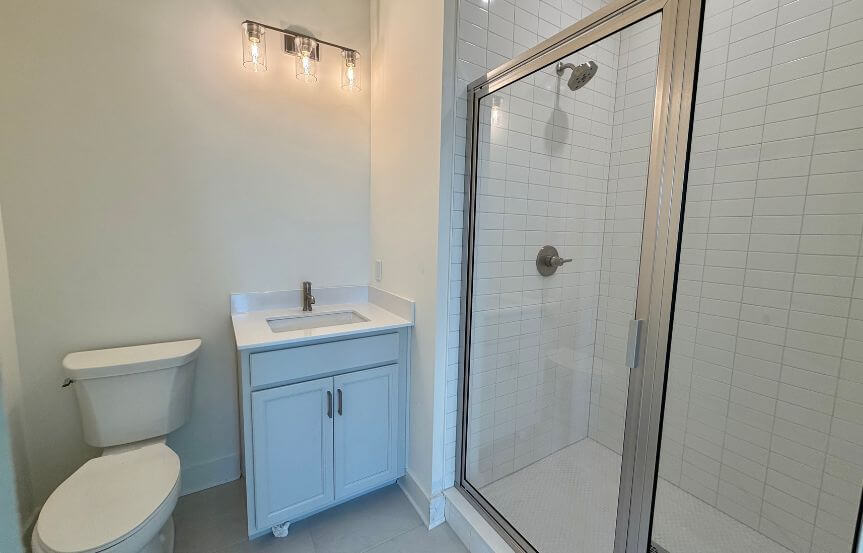 New Leaf Stanley Spec Lot 1482 Fourth Bedroom Ensuite Bathroom