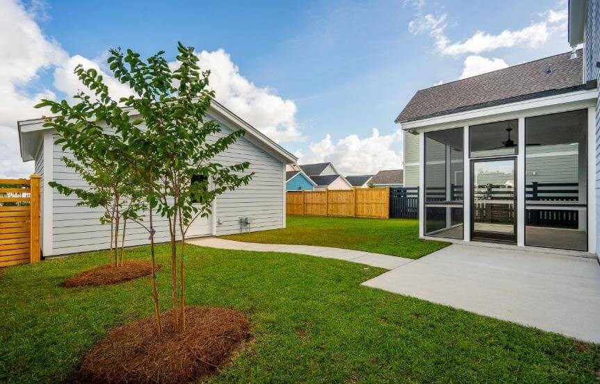 Homes By Dickerson Camellia Spec Lot 1455 Fenced Backyard