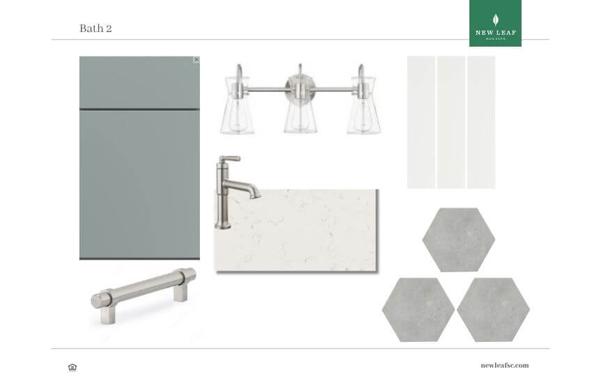 New Leaf Hyde Spec Home Lot 1619 Bathroom Lookbook