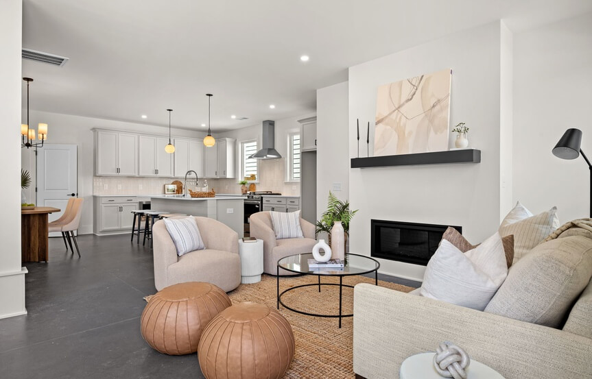 New Leaf Stanley Spec Homes Lot 1482 Living Room