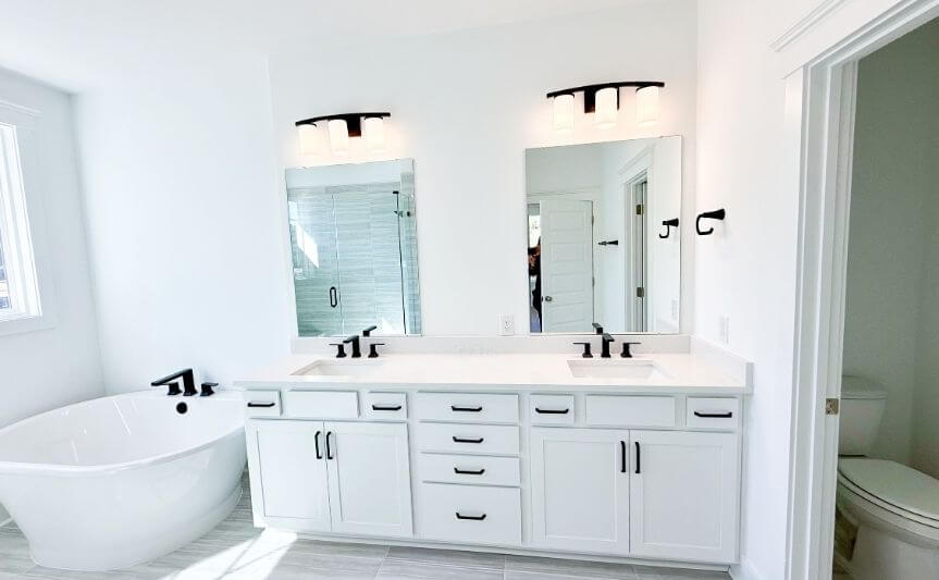 Brookfield Residential Towson Spec Lot 1719 Primary Bathroom