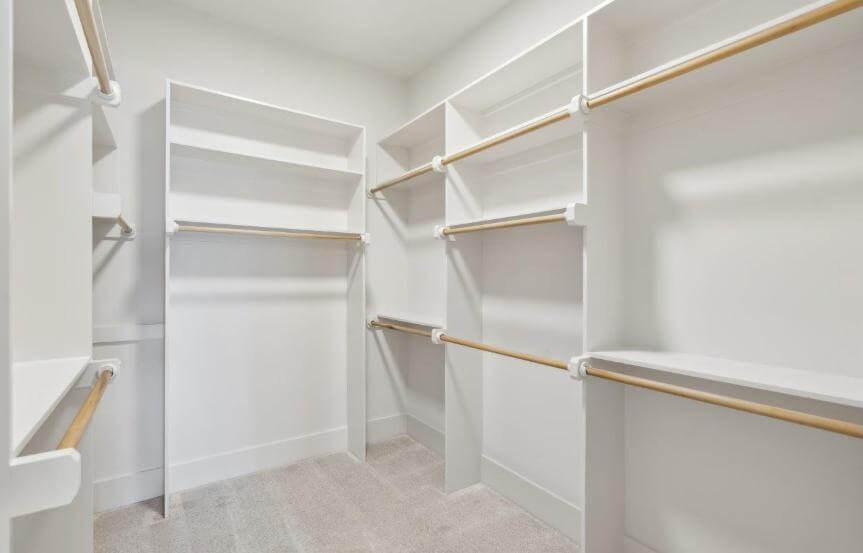 Homes By Dickerson Camellia Spec Lot 1455 Primary Bedroom Closet