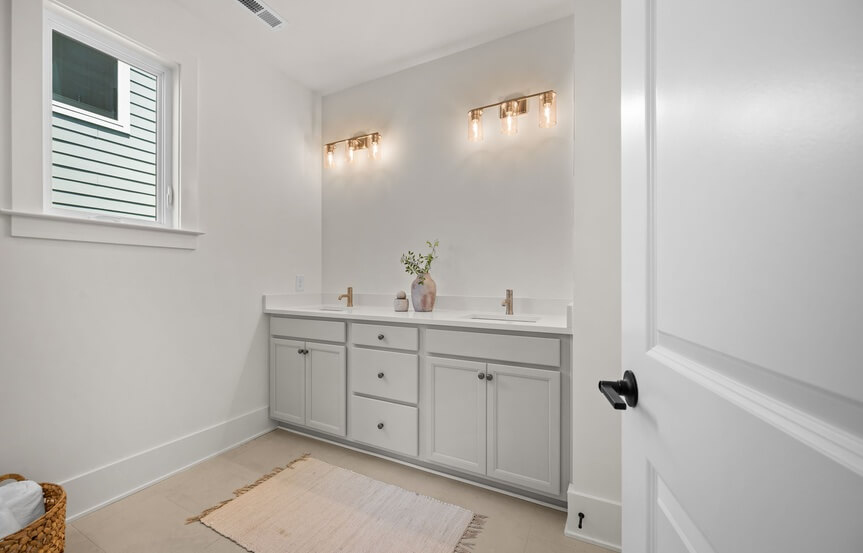 New Leaf Stanley Spec Homes Lot 1482 Primary Bathroom