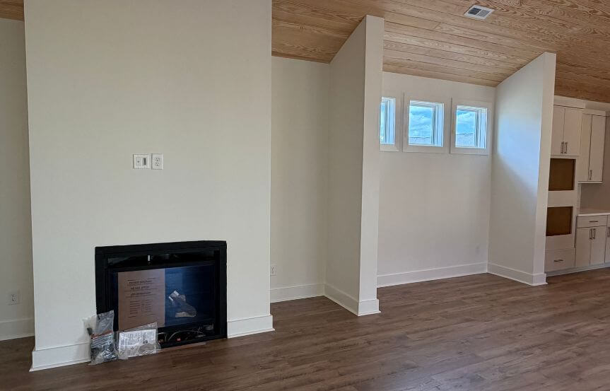 New Leaf Aneto Spec House Lot 1499 Fireplace