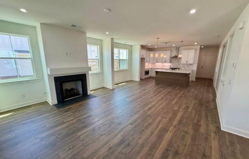 New Leaf Madison Spec Lot 1477 Living Room To Kitchen